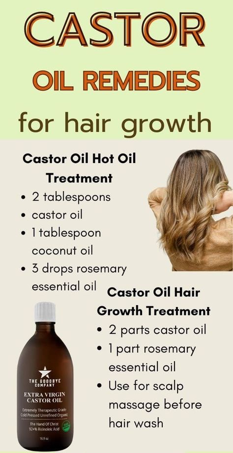 Castor Oil Natural Remedie Castor Oil Recipes, Recipes For Hair Growth, Homemade Hair Treatments, Castor Oil For Hair Growth, Scrub Diy, Healthy Natural Hair Growth, Hair Care Remedies, Oil For Hair Growth, Hair Growing Tips