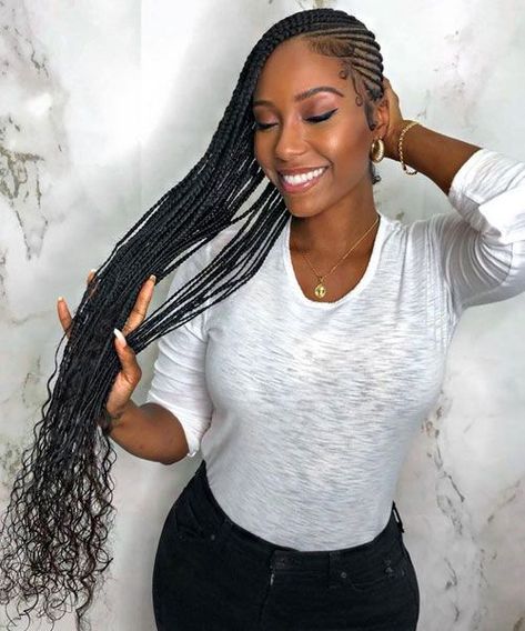 Goddess Lemonade Braids - Best Lemonade Braids - Braid Hairstyles for Black Women, Goddess,   Fulani, Beyonce, Cornrow, Ombre, Bob, Ponytail, Lemonade Braids. Natte Coller, Rasta Hairstyles, Lemonade Braids Hairstyles, Lemonade Braids, Afro Braids, Blonde Box Braids, Braided Hairstyles For Black Women Cornrows, Peekaboo Hair, Braiding Styles