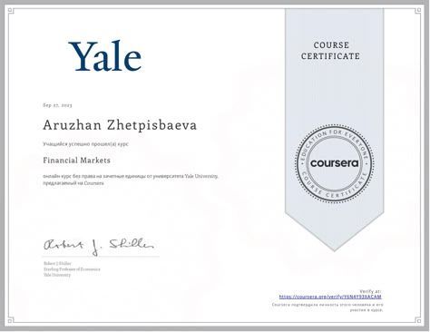 Financial Markets — Module 1 — Неделя 1 | Coursera Coursera Certificate, Poetry Workshop, University Of California Davis, Completion Certificate, Social Media Marketing Campaign, Sales Coaching, University Courses, Marketing Analytics, Competitive Analysis