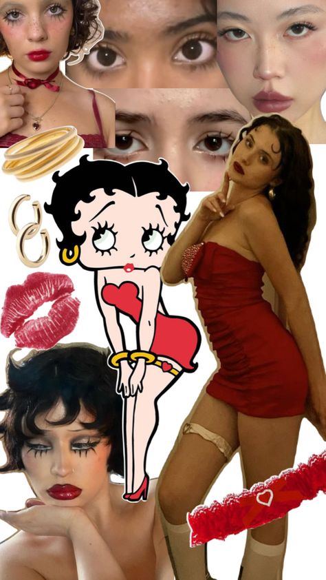 Halloween costume Betty Boop Costume, Halloween Looks, Christmas Costumes, Betty Boop, Halloween Costume, Halloween Costumes, Halloween, Christmas