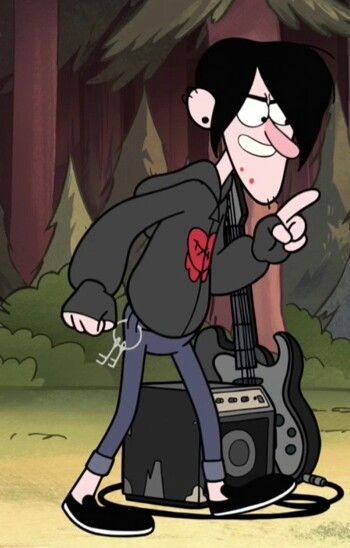 Robbie Valentino | Disney Wiki | Fandom Robbie Valentino, Emo Cartoons, Gravity Falls Wiki, Barty Crouch, Male Cartoon Characters, Alex Hirsch, Barty Crouch Jr, Claim To Fame, Fall Drawings