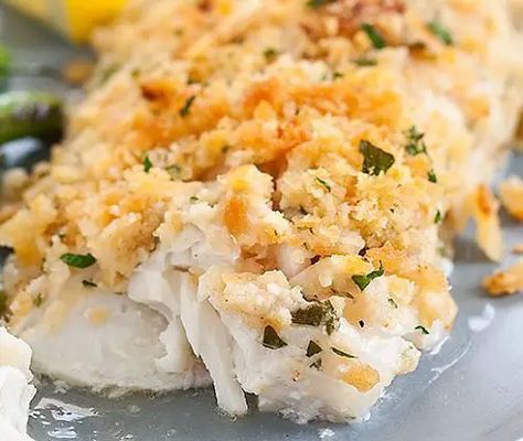 Baked Stuffed Haddock - everybodylovesitalian.com Stuffed Haddock, Baked Haddock Recipes, Hake Fish, Panko Crusted Cod, Baked Haddock, Haddock Recipes, Haitian Food, How To Cook Fish, Fish Recipe