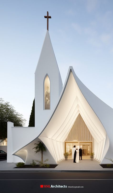 Tam Hoa Church By Vo Huu Linh Architects #VHLArch ___________________________ 𝐕𝐇𝐋. 𝐀𝐑𝐂𝐇𝐈𝐓���𝐄𝐂𝐓𝐔𝐑𝐄 ⊜ Hotline: 0905626604 ⊜ Website: www.vhlarch.vn https://vhlai.com ⊜ Email: vhlarch@gmail.com ⊜ Address: Số194 Đường 29 Tháng 3 - Đà Nẵng ⊜ Youtube: https://www.youtube.com/@VHLArch Chapel Design Architecture, Monastery Architecture, Chapel Architecture, Chapel Design, Small Church Design, Church Decorations, Modern Church Interior, Church Building Plans, Chapel In The Woods