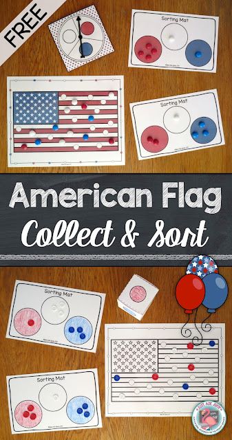 Patriotic Math, First American Flag, National Songs, Math For Kindergarten, Prek Ideas, Camp Party, Flag Game, Activity For Preschool, Addition Activities