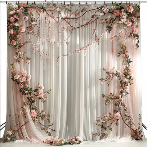 Curtain backdrop ideas