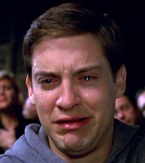 Tobey Maguire Crying, Ugly Crying Face, Uno Memes, Spiderman Meme, Crying Face, Ugly Cry, What Do You Meme, Best Superhero, Reaction Face