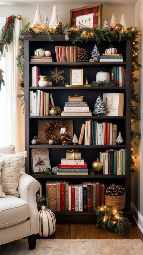 Small Apartment Christmas Decor Ideas, Small Apartment Christmas Decor, Decorate A Small Living Room, Small Apartment Christmas, Shark Printables, Living Room For Christmas, Apartment Christmas Decor Ideas, Apartment Christmas Decor, Compact Home