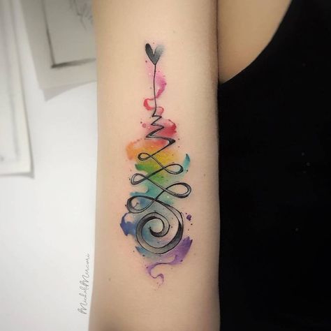 Meaningful Wrist Tattoos, Tattoo Design For Hand, Avengers Drawings, Chakra Tattoo, Bright Tattoos, Unalome Tattoo, Dragon Tattoo For Women, Chakra Art, Infinity Tattoos