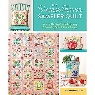 Quilt Book, Japanese Quilts, Flower Quilts, Sampler Quilts, Beloved Book, Applique Quilting, Sampler Quilt, Happy Flowers, Book Quilt