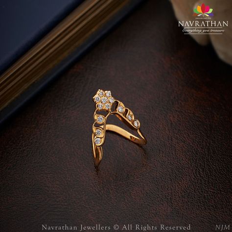 Pradanapu Rings Gold, Diamond Vanki Ring, Vanki Designs Jewellery Ring, Vanki Ring Gold, Gold Vanki Ring Designs, Rings Indian Gold, Diamond Vanki, Vanki Ring Design, Vanki Designs Jewellery