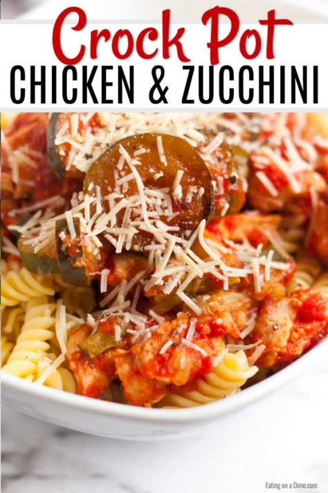 Crock Pot Chicken and Zucchini Recipe is a simple slow cooker meal that is frugal and tasty. Give this healthy recipe a try for a dinner everyone will love. Crock Pot Chicken And Zucchini, Crockpot Chicken And Zucchini, Slow Cooker Chicken And Zucchini Recipes, Crockpot Recipes With Zucchini, Zucchini Crock Pot Recipes, Crockpot Meals With Zucchini, Chicken Zucchini Slow Cooker Recipes, Crockpot Chicken And Zucchini Recipes, Zucchini In Crockpot