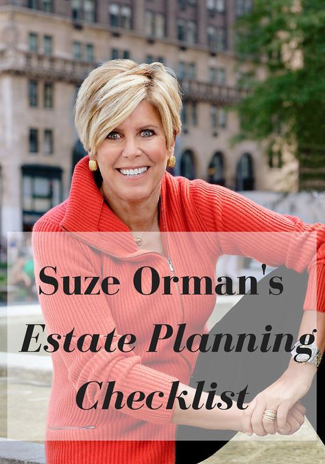 suze orman Family Emergency Binder, Revocable Living Trust, Estate Planning Checklist, Wealth Planning, Retirement Life, Suze Orman, Retirement Strategies, Retirement Advice, Retirement Ideas