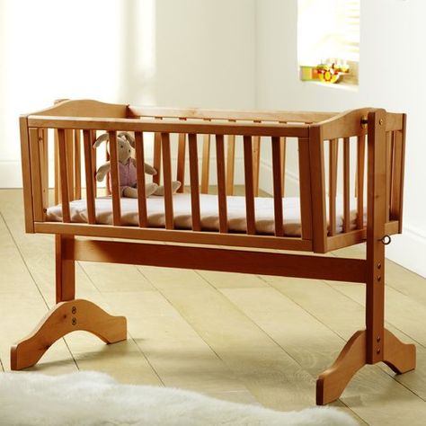 Baby Cradle Plans, Cradle Woodworking Plans, Wooden Baby Crib, Crib With Changing Table, Baby Crib Diy, Wooden Cradle, Nursery Bassinet, Baby Cot Bedding, Diy Crib