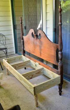 Repurpose Headboard, Repurposed Headboard, Headboard Benches, Old Headboard, Headboard Bench, Diy Headboard, Refurbished Furniture, Recycled Furniture, Flipping Furniture