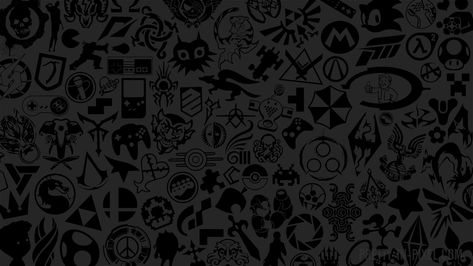 Gamer Backgrounds Cool White Backgrounds, Desktop Wallpaper Black, Live Wallpaper For Pc, Desktop Design, Silver Wallpaper, Best Pc, Black Background Wallpaper, Wallpaper Animes, Game Background