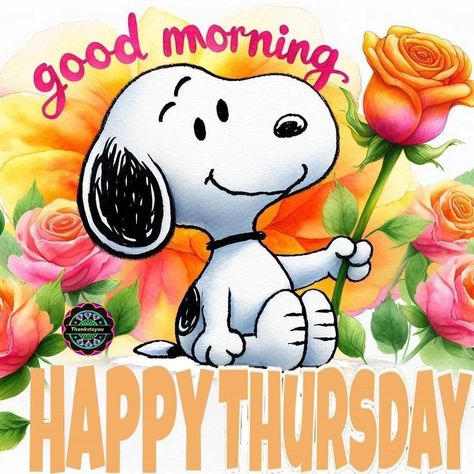 Good Thursday Morning Images, Snoopy Thursday, Thursday Morning Images, Good Thursday Morning, Happy Thursday Morning, Cute Friendship Quotes, Good Morning Happy Thursday, Good Thursday, Good Morning Thursday