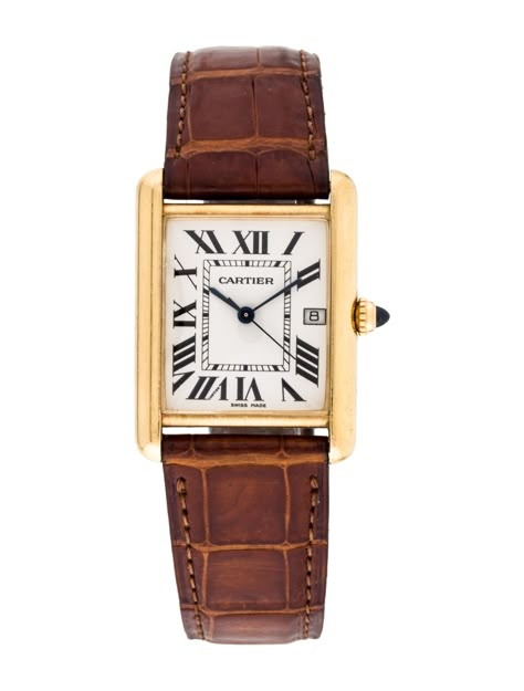 Old Money Watches Women, Old Money Watch, Classy Watch, Color Vibe, Dream Watches, Cartier Tank, Vintage Watches For Men, Cartier Watch, Jewelry Lookbook