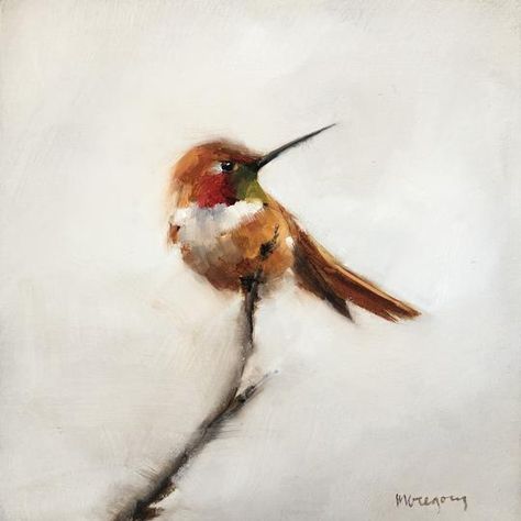 Originals - Archived – Page 5 – Mary Gregory Studio Hummingbird Wings, Rufous Hummingbird, Painted Bunting, Water Color Art, Painting Birds, Oil And Water, Bird Paintings, Collage Inspiration, Float Frame