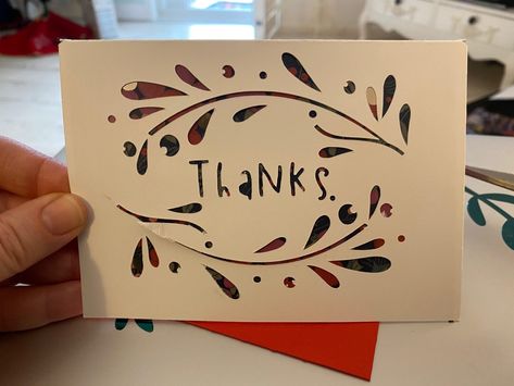 Cricut made Thank You cards - the-gingerbread-house.co.uk Thank You Cricut Cards, Cricut Thank You Cards, Thank You Card Svg Free, Free Svg Thank You Cards For Cricut, Cricut Wedding Thank You Cards, Thank You Card Cricut Free Svg, Green Mat, Diy School, Card Svg