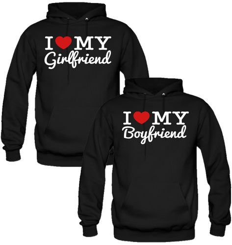 Relationship Outfits, Boyfriend And Girlfriend Hoodies, Cute Couple Hoodies, Boyfriend Girlfriend Shirts, Matching Jackets, Couples Clothes, Boyfriend Kissing, Cut Up Shirts, Couple Hoodies