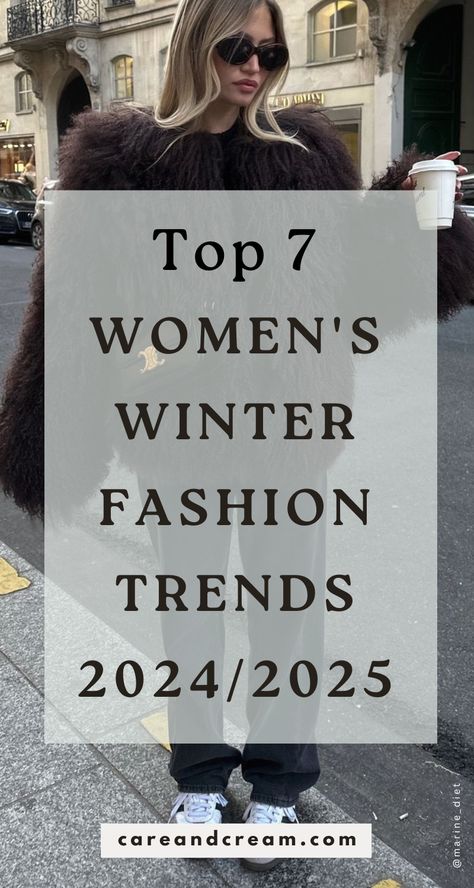 Discover the latest 2024/2025 winter fashion trends for women! From textured coats to chic leather pieces, and rich burgundy hues to playful leopard prints, this season has it all. Explore the latest winter styles for women that embody the perfect winter aesthetic. Get inspired with some cute and cozy winter trending outfits that will keep you stylish all season long! Winter Style 2024-2025, 2025 Winter Outfits Trends, Winter 2025 Outfits Women, Winter Clothes Style For Women, Women Winter Casual Outfits, Styling Outfits Winter, 2025 Styles For Women, What Shall I Wear Today, Winter Women’s Fashion