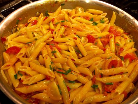 Calabrian Chili Recipes Bobby Flay, Calabrian Chili Pasta, Calabrian Chili Paste, Chili Pasta, Calabrian Chili, Paste Recipe, Chili Paste, Penne Pasta, Cook At Home