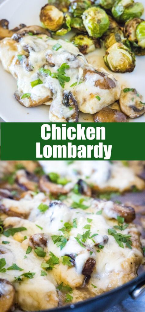 Chx Recipes, Chicken Lombardy Recipes, Chicken Oven, Olive Garden Chicken, Awesome Chicken, Chicken Lombardy, Restaurant Copycat, Favorite Recipes Chicken, Whole Roasted Chicken