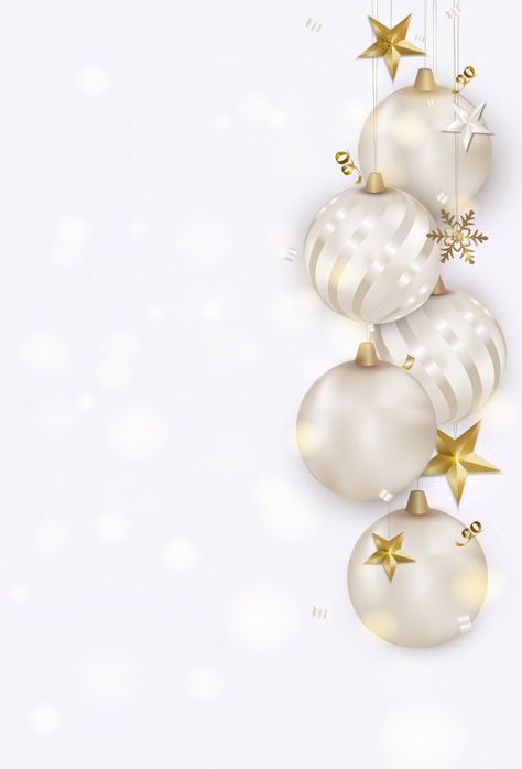 White background with christmas balls, g... | Premium Vector #Freepik #vector #background #christmas #christmas-tree #tree Christmas Fliers, Christmas Backgrounds White, Christmas Backgrounds Wallpapers Iphone, Christmas Balls Background, Gold Christmas Background, Christmas Appointments, Christmas White Background, White Christmas Balls, White Background Christmas