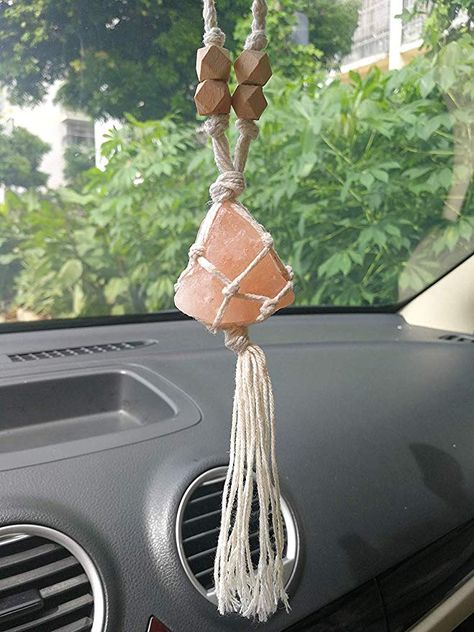 Car Dangle Mirror, Handmade Car Accessories, Mirror Hangers For Cars, Car Dangles, Car Rear View Mirror Decor, Crystal Car Charms, Car Crystals, Car Mirror Hangers, Car Charms Rear View Mirror