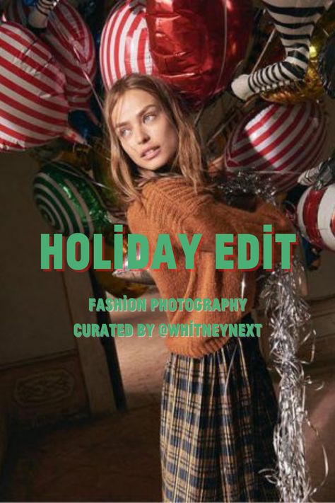 Welcome to my Holiday Fashion Photography Edit board! Click to see 100+ curated images from holiday fashion campaigns, photo shoots, and brand photography. Always with an eye for images in a lifestyle context. I threw in a variety of holiday decor shots too! Follow this board for more holiday fashion photography inspiration. I am here for you Creative Directors! Need help with swipe? r@whitneynext.com Christmas Product Campaign, Christmas Fashion Design, Holiday Fashion Campaign, Christmas Campaign Fashion, Holiday Campaign Fashion, Holiday Campaign Advertising, Holiday Fashion Editorial, Christmas Marketing Campaign, Holiday Happy Hour