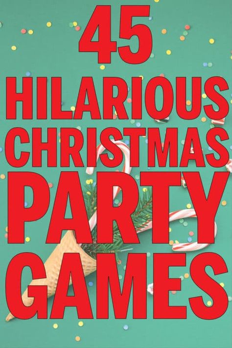 Christmas Party Games For Groups, Funny Christmas Party Games, Christmas Party Games For Adults, Christmas Gift Games, Christmas Games For Adults, Xmas Games, Adult Christmas Party, Gift Exchange Games, Fun Christmas Party Games