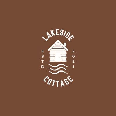 Cottage Logo, Logo Design App, Logo Design Love, Lakeside Cottage, Logo Design Process, Travel Brand, Great Logos, Professional Logo Design, Logo Branding Identity