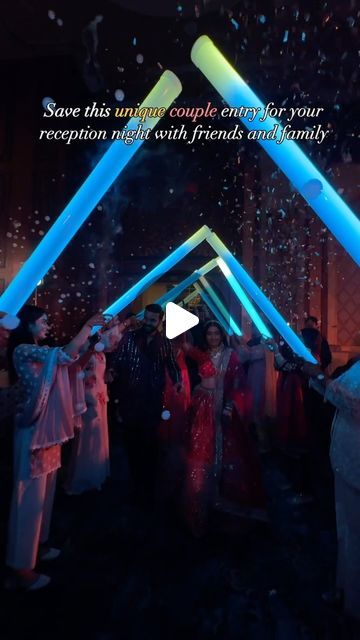 Anchor JK (Jay Karmani) on Instagram: "Save this unique couple entry for your reception night with friends and family Hosted by @anchor_jk Wedding planner @weddingtrunk Bride @meha_jain #anchor #anchorjk #reception #receptionen" Wedding Couple Entries, Wedding Reception Entry Ideas, Couple Entry For Reception, Reception Entry Ideas, Couple Entry Ideas Wedding, Wedding Couple Entry, Wedding Entry Ideas, Wedding Entries, Reception Entry