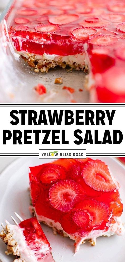 Strawberry Pretzel Salad Mini Strawberry Pretzel Salad, Vegan Strawberry Pretzel Salad, Christmas Pretzel Salad, Pretzel Dessert Strawberry, Pretzel Strawberry Jello Dessert, Strawberry Jello Pretzel Dessert, Orange Pretzel Salad, Pretzel Salad Strawberry, Pretzel Salads