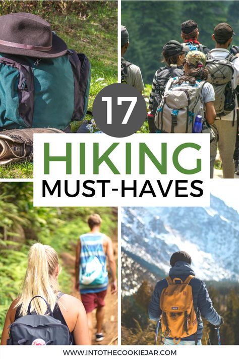 Hiking Needs, Hiking Bag Essentials, What To Bring Hiking, Hiking Checklist Packing Lists, Hiking Essentials Packing Lists, Hiking Essentials For Women, Hiking Backpack Essentials, Hiking Trip Packing List, Hiking Must Haves