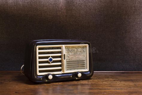 Old radio. An old and isolated radio on a vintage background , #affiliate, #isolated, #radio, #background, #vintage #ad Radio Drama Background, Radio Background, Drama Background, Vintage Radio Illustration, Old Radio Photography, Old Radio Images, 50s Radio Aesthetic, Old Radio, Radio Drama