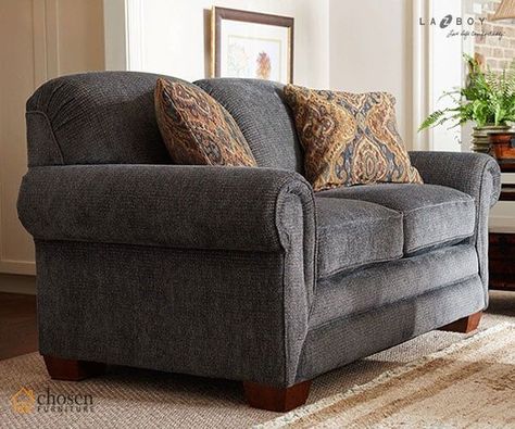 Lazyboy Chairs Living Rooms, Lazyboy Furniture Living Rooms Ideas, Lazy Boy Furniture Living Rooms, Lazy Boy Sofa, Lazy Boy Furniture, Sherwin Williams Paint Neutral, Lazy Boy Sofas, Mid Century Living Room Decor, Tweed Furniture