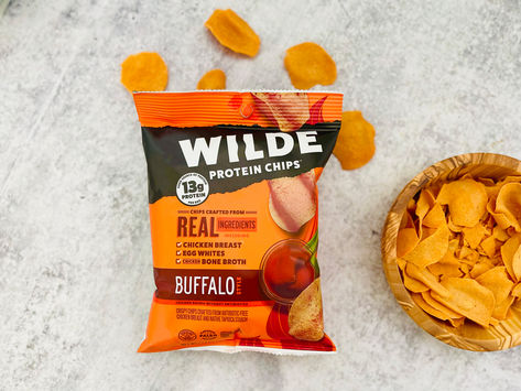 WILDE’s Buffalo Protein Chips are crafted from 100% all-natural chicken breast, egg whites, and bone broth. The tangy buffalo flavor meets spicy cayenne pepper for an irresistibly mouthwatering experience that truly delivers a punch Protein Chips, Workout Snacks, Cayenne Pepper, Bone Broth, Cayenne Peppers, Egg Whites, Cayenne, Broth, Chicken Breast