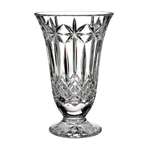 Waterford Crystal Patterns, Waterford Crystal Vase, Pedestal Vase, Crystal Glassware, Crystal Vase, Floral Vase, Waterford Crystal, Crystal Gifts, Vases Decor