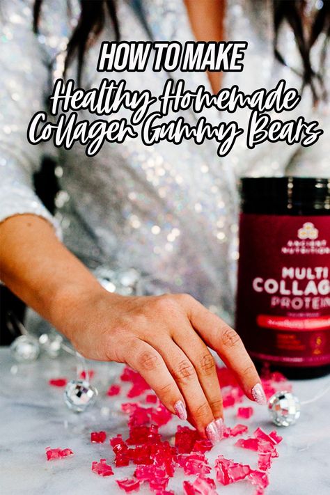 Homemade Collagen Gummies, Collagen Gummies Recipe, Gelatin Snacks, Homemade Collagen, Protien Powders, Collagen Gummies, Healthy Gummies, Gummy Snacks, Homemade Gummies