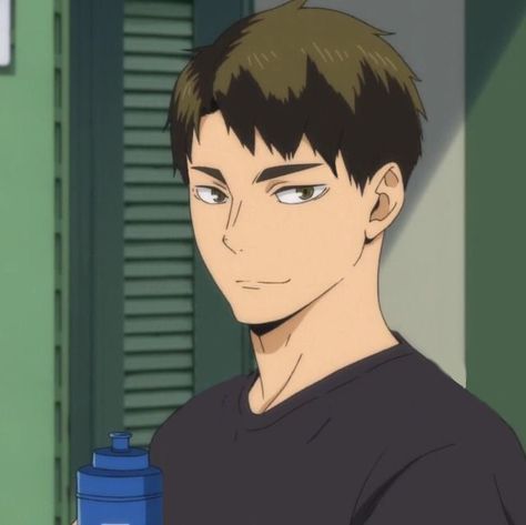 Ushijima Wakatoshi, On Tumblr, Anime Icons, Short Hair, Wattpad, Tumblr, Water, Books, Anime