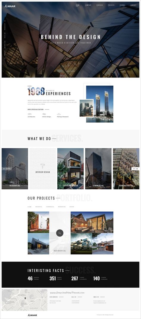 Modern Architecture Website Design, Website Architecture Design, Industrial Website Design Inspiration, Building Website Design, Website Carousel Design, About Us Web Design, Interior Website Design, Architecture Website Design, Construction Website Design