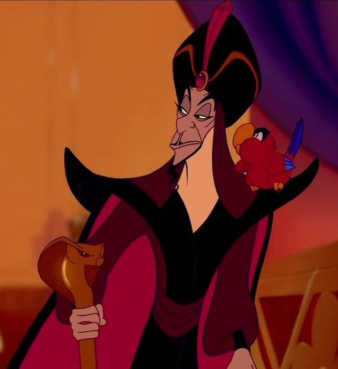 Jafar Aesthetic, Villans Disney, Villains Aesthetic, Pixar Villains, Evil Cartoon Characters, Disney Expressions, Old Disney Characters, Evil Character, Aladdin 1992