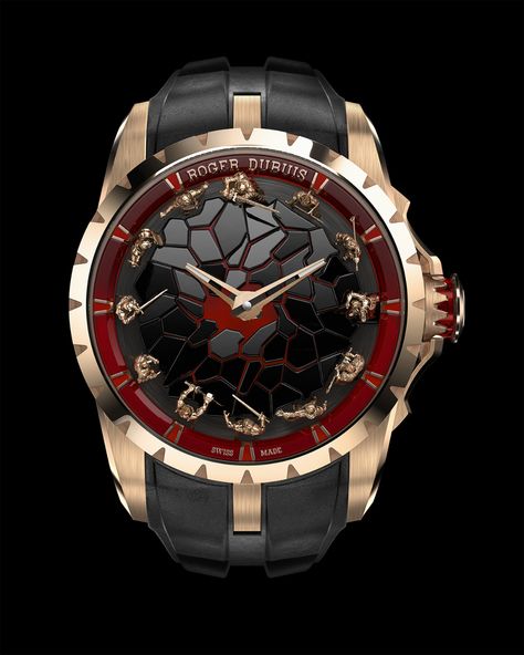 New: Roger Dubuis “Knights of the Round Table” - Roger Dubuis Watches Men, Rado Watch Men, Roger Dubuis Excalibur, Awesome Watches, Knights Of The Round Table, Souls Art, Used Rolex, Roger Dubuis, Audemars Piguet Watches