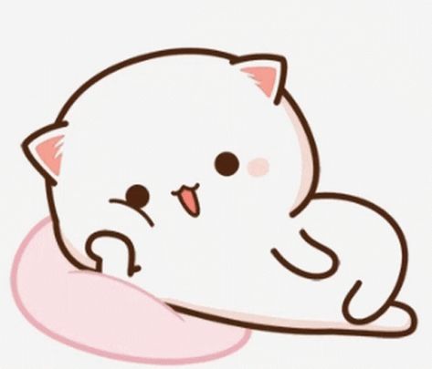 Cutie Cat-chan, Cat Pfps, Mochi Cat, Mochi Peach Cat, Hug Gif, Peach And Goma, Peach Goma, Peach Cat, Gift Png