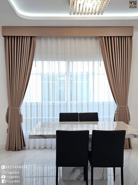 Beige Curtains Living Room, Ruang Tv, Window Grill Design Modern, Curtains Living Room Modern, High Ceiling Living Room, Latest Living Room Designs, Pop Ceiling Design, Beauty Room Decor, Beauty Room Design