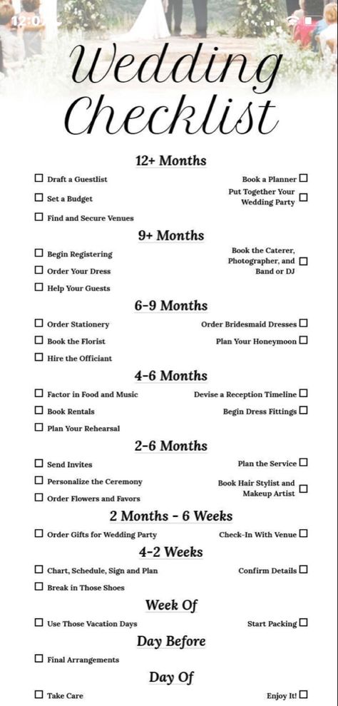 Wedding Booking Checklist, Simple Small Wedding Reception, 10 Month Wedding Planning Checklist, Minimalist Wedding Planning Checklist, Wedding Invitations Checklist, Wedding Step By Step Planning, Wedding List Checklist Budget, Wedding Deadline Checklist, Simple Wedding Planner Checklist