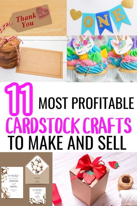 Paper Crafts To Sell Make Money, Craft Fair Printables, Diy Cardstock Crafts, Crafting Templates, Papercraft Ideas To Sell, Cricut Projects To Sell At Craft Shows, Small Things To Sell At Craft Shows, Cardstock Projects To Sell, Scrapbook Paper Crafts To Sell