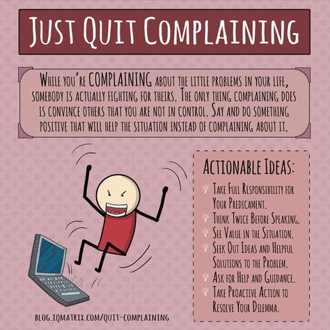 How To Not Complain, How To Stop Complaining, Wellness Environment, Quit Complaining, Keystone Habits, Adult Bullies, Discipline Tips, Stop Procrastination, Discipline Quotes