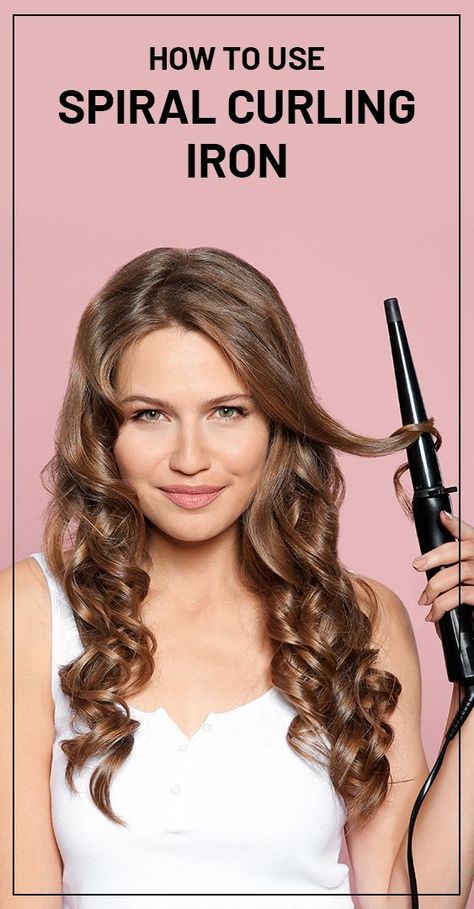 Do you wish to add beautiful spiral curls to your hair but are concerned about how to use a spiral curling iron? No worries. Just head on to this article to learn to use the spiral curling iron to create those gorgeous spiral curls for your mane. How To Make Spiral Curls, How To Spiral Curl Hair, How To Do Spiral Curls, How To Get Spiral Curls, Spiral Curls For Long Hair, Spiral Curls For Medium Hair, Spiral Curling Iron, Spiral Hair Curls, Wand Curling Iron